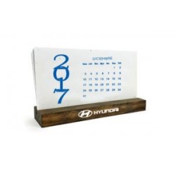 Calendario de Madera y Papel Germinable