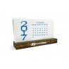 Calendario de Madera y Papel Germinable