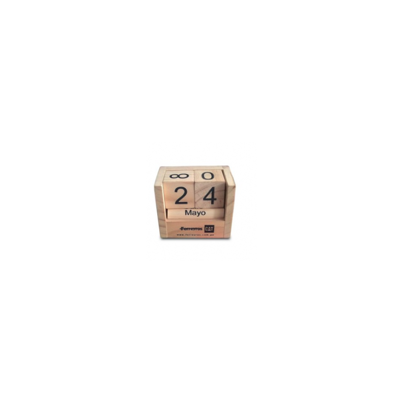 Calendario Madera