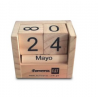 Calendario Madera