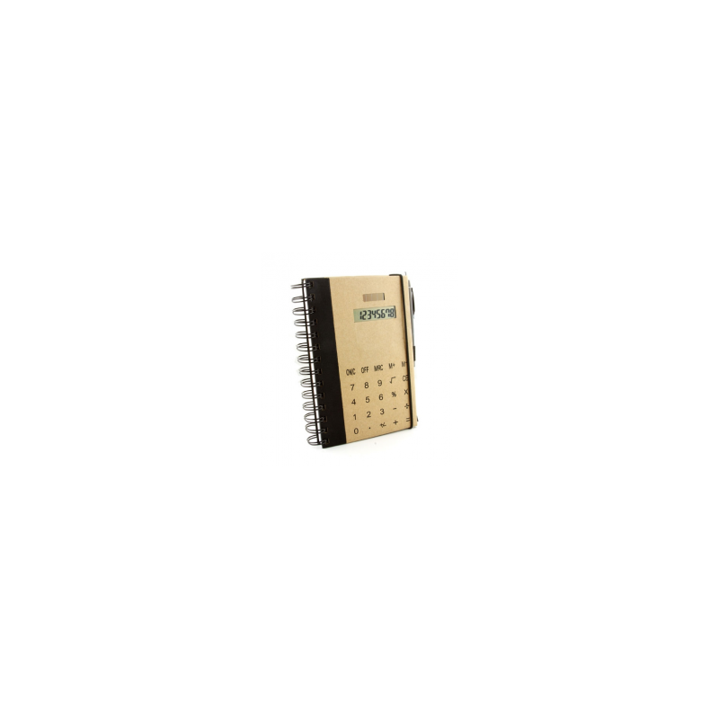 Libreta con Calculadora Ecológica